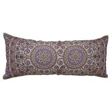 New fancy home decor cotton embroidered long pillowcase