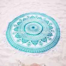tapestry beach throw yoga mat