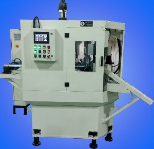 Station Rotary table based Drilling and Chamfering SPM
