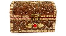 Handmade Decorative Embroidery Jewellery Box