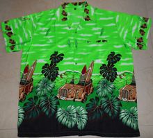vintage car hawaiian shirt