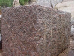 Red Phorphery granite