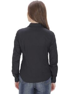 Cotton Black Shirt For Women