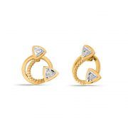 Aerie Dainty Diamond Gold Earring