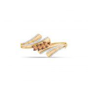 Alina Floral Diamond Gold Bracelet