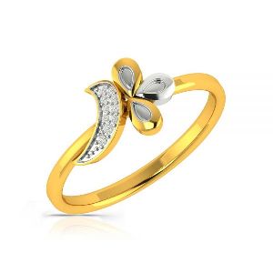 Dreamy Damsel Diamond Gold Ring
