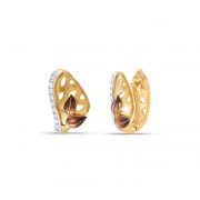 Flore Shine Diamond Gold Earring