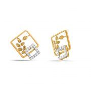 Osade Flora Diamond Gold Earring
