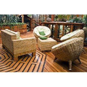 Fancy Bamboo Sofa Set