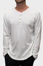 BOCC O Neck/ V Neck Mens Henley T Shirt, Gender : Adults