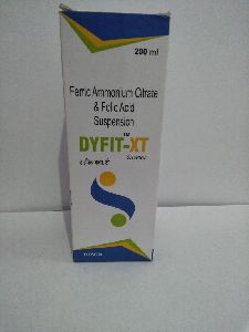 Dyfit-XT Ferric Ammonium Citrate & Folic Acid Suspension
