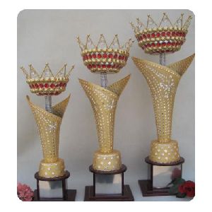 Crown Golden Sports Trophy