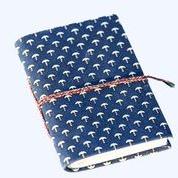 Ethnic Deep Blue Printed Diary