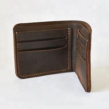 Annu Exports mens leather wallet folded card holder