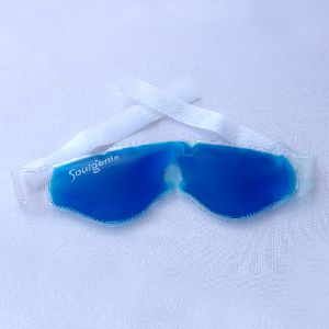 Relaxing Gel Eye Mask with Strap-on Velcro