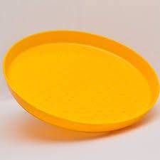poultry yellow tray