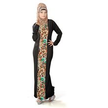 Printed islamic abaya