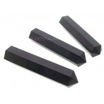 BLACK AGATE OBELISK POINTS