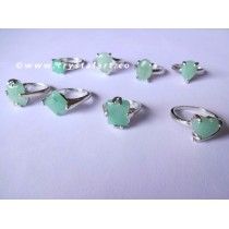 GREEN AVENTURINE HANDMADE FINGER RINGS