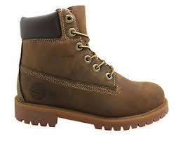 Kids Brown Leather Boots