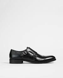 Mens Belted Leather Shoes