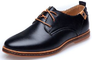 Mens Semi Leather Shoes