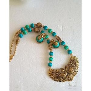 Peacock Imitation Necklace