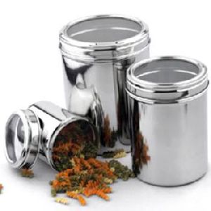 Canisters with See Through Lids