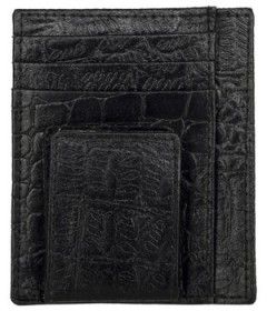 Embossed Leather Wallet