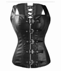 LEATHER BUSTIER