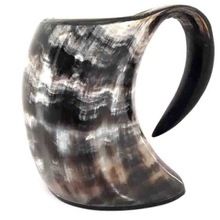 Viking Horn Mug Medieval  Ale Mug