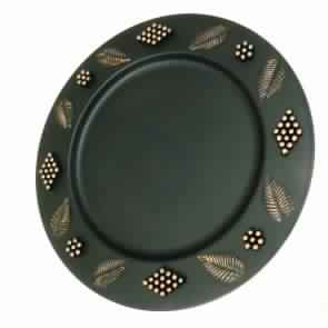 Cake and Desserts Serving Platter Black Colour