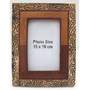 wooden photo frame