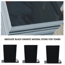 ABSOLUTE BLACK GRANITE NATURAL STONE FOR TOMBS