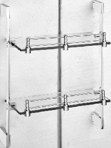 3012 Front Glass Double Shelf