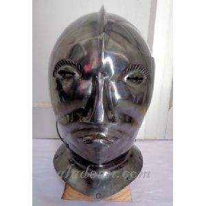 Medieval Armor Face Mask Helmet