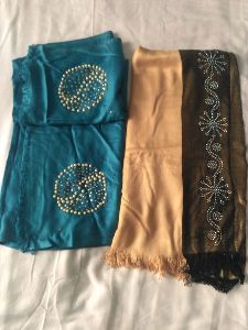 Embroidered Georgette Stoles