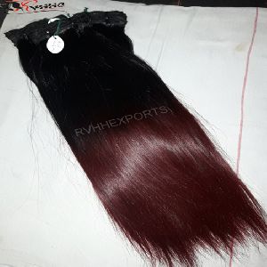 Color Straight Hair Extension