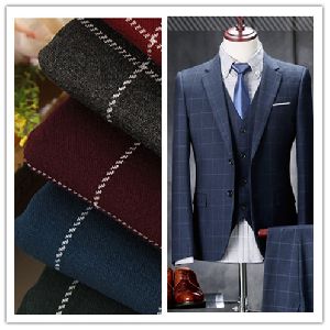 Check Suiting Fabric