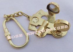nautical sextant key chain