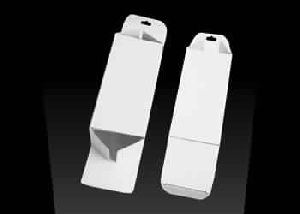 Straight Tuck End Folding Cartons with Hanger