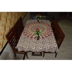 Cotton Handmade Mandala Printed Table Cover