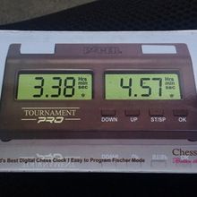 Digital chess clock