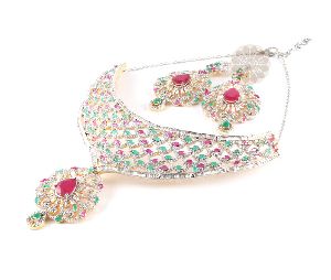 Earrings-Necklace set