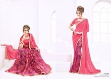 printed designer sarees