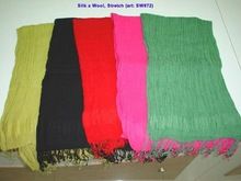 Silk Wool Scarves