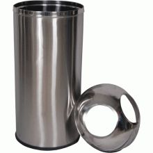 Steel Dustbins two hole lids