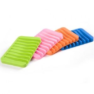 Silicon Soap Drying Mat Self Draining