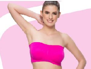 Tube Bra, Feature : Strapless, Pattern : Plain at Best Price in