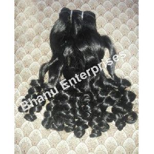 Half Curly Hair Extension